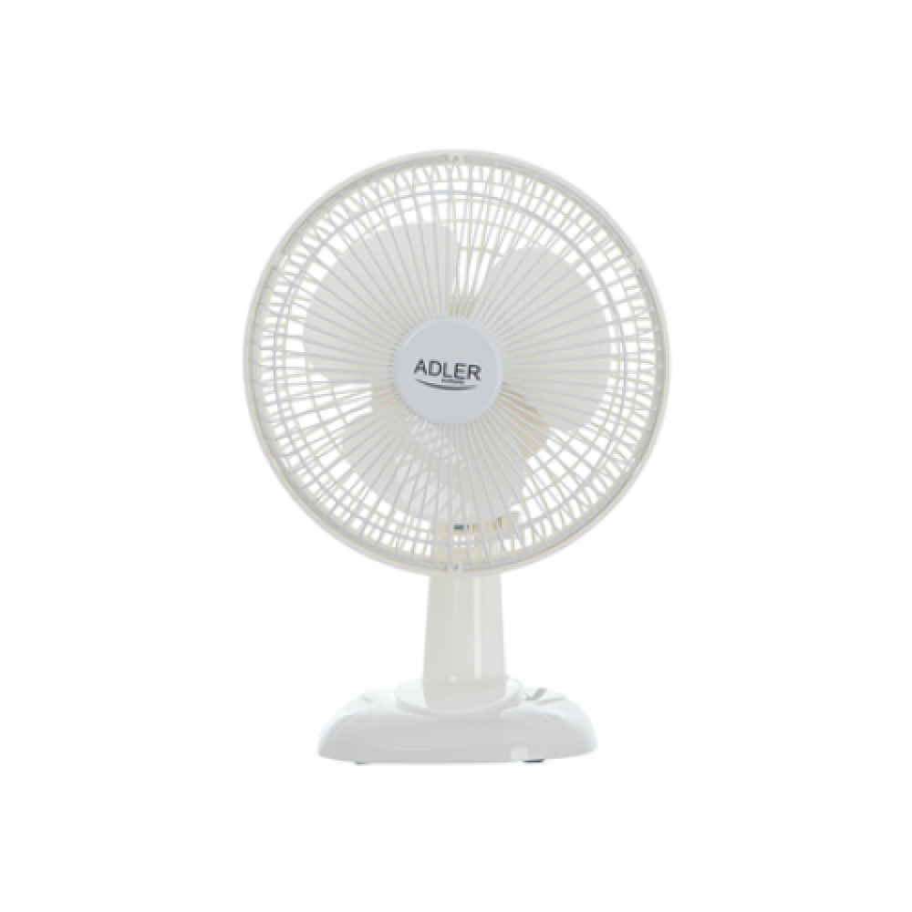 Adler , Fan with clip , AD 7317 , Table Fan , White , Diameter 15 cm , Number of speeds 2 , 30 W