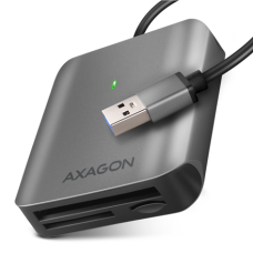 AXAGON Aluminum high-speed USB-A 3.2 Gen 1 memory card reader, 3 slots , CRE-S3