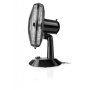 ETA , Zefir ETA160790010 , Table Fan , 45 W , Diameter 30 cm , Number of speeds 3 , Oscillation , Black