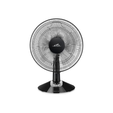 ETA , Zefir ETA160790010 , Table Fan , 45 W , Diameter 30 cm , Number of speeds 3 , Oscillation , Black