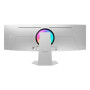 Samsung , Odyssey OLED G9 G95SC Monitor , LS49CG950SUXDU , 49 , QHD , 32:9 , 240 Hz , 0.03 ms , 5120 x 1440 , 250 cd/m² , HDMI ports quantity 1 , Silver