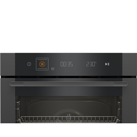 BEKO Oven , MBBIM10600MTPSWE , 72 L , Electric , Pyrolysis , Electronic , Steam function , Height 59.5 cm , Width 59.4 cm , Black