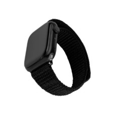Fixed , Sporty Strap for Apple Watch 38/40/41mm , 160-210 mm , Nylon , Black