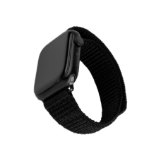 Fixed , Sporty Strap for Apple Watch 38/40/41mm , 160-210 mm , Black , Nylon