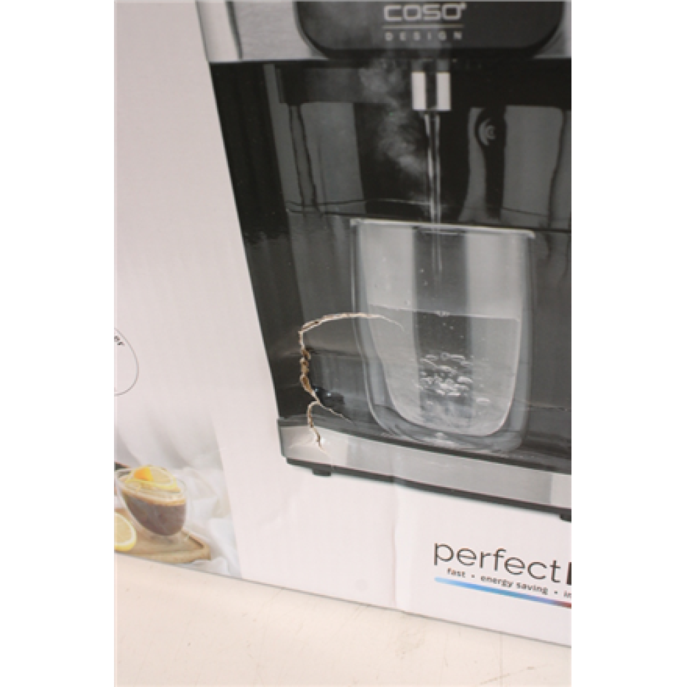 SALE OUT. Caso 01884 HW 1660 Turbo Hot water dispenser, Power 2600 W, Capacity 4 L, Black/Stainless Steel , Caso , Turbo Hot Water Dispenser , HW 1660 , Water Dispenser , 2600 W , 4 L , Plastic/Stainless Steel , Black/Stainless Steel , DAMAGED PACKAGING