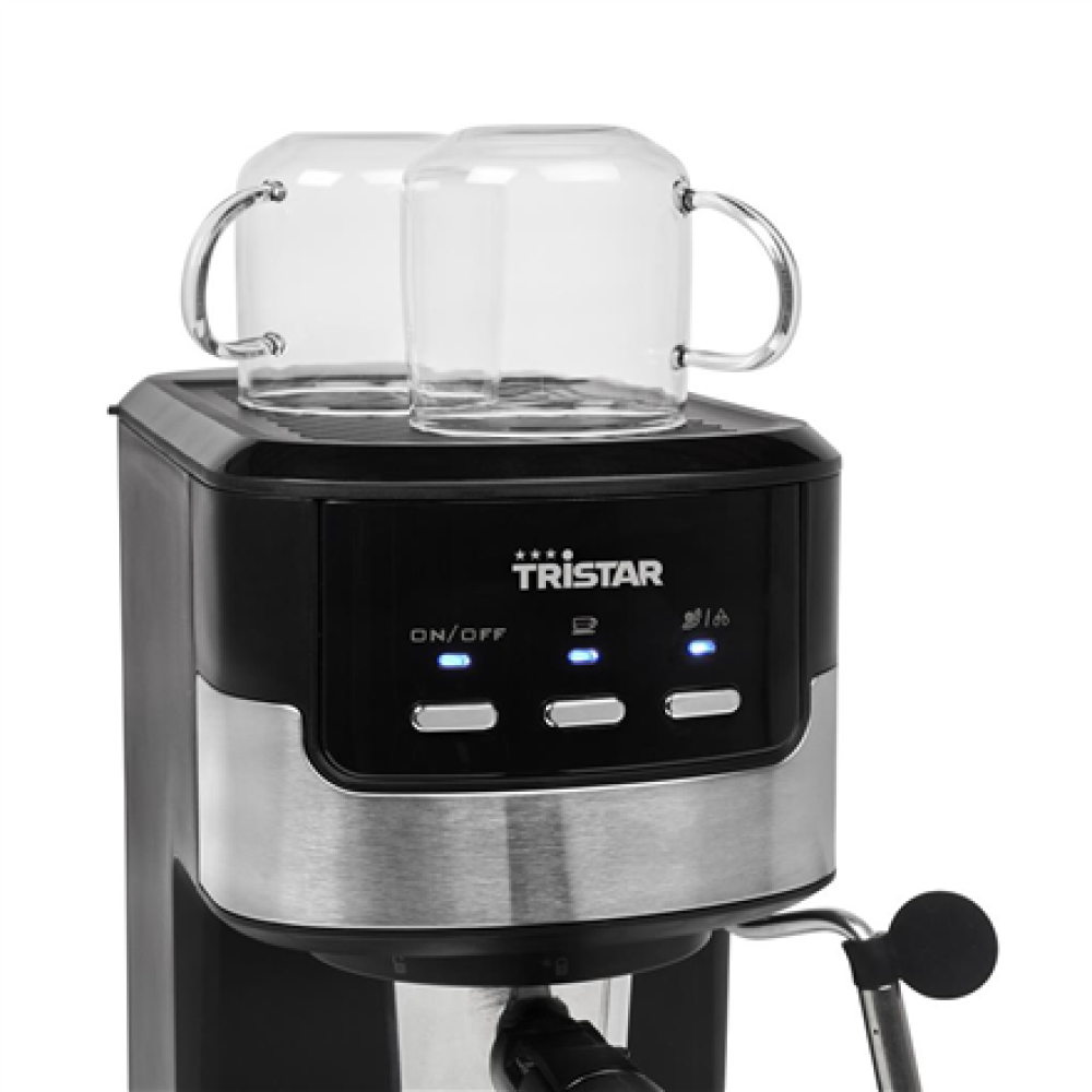 Tristar Espresso Machine , CM-2278 , Pump pressure 20 bar , Ground/Capsule , 1100 W , Black