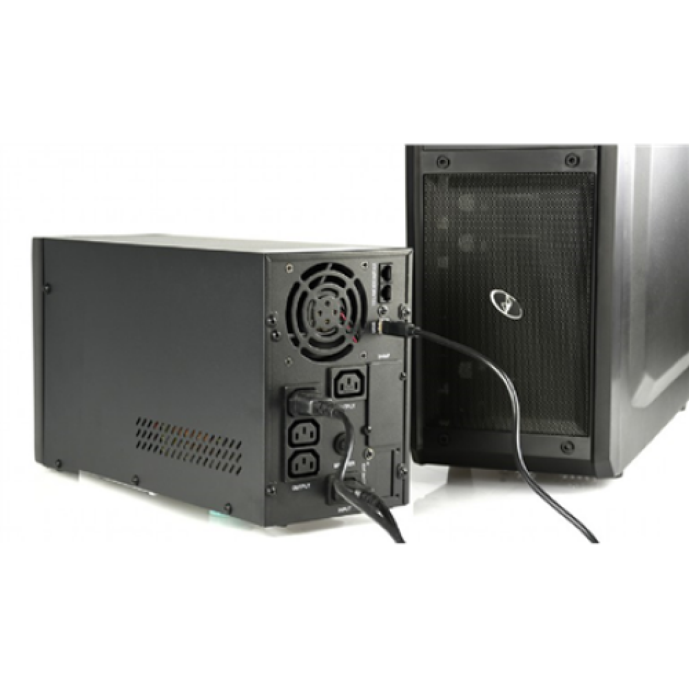 EnerGenie , Pure sine wave UPS with LCD display and USB , EG-UPS-PS1000-01 , 1000 VA , 800 W