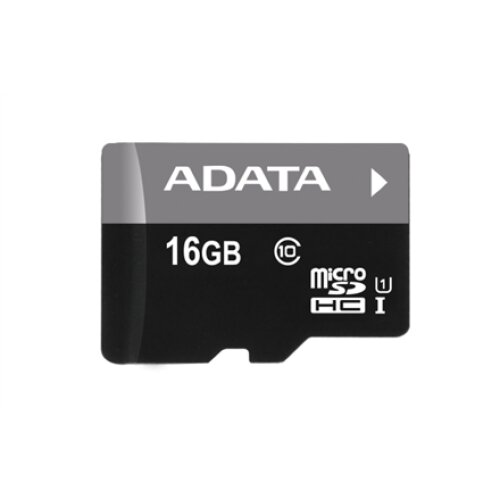 ADATA , Premier UHS-I , 16 GB , MicroSDHC , Flash memory class 10 , SD adapter
