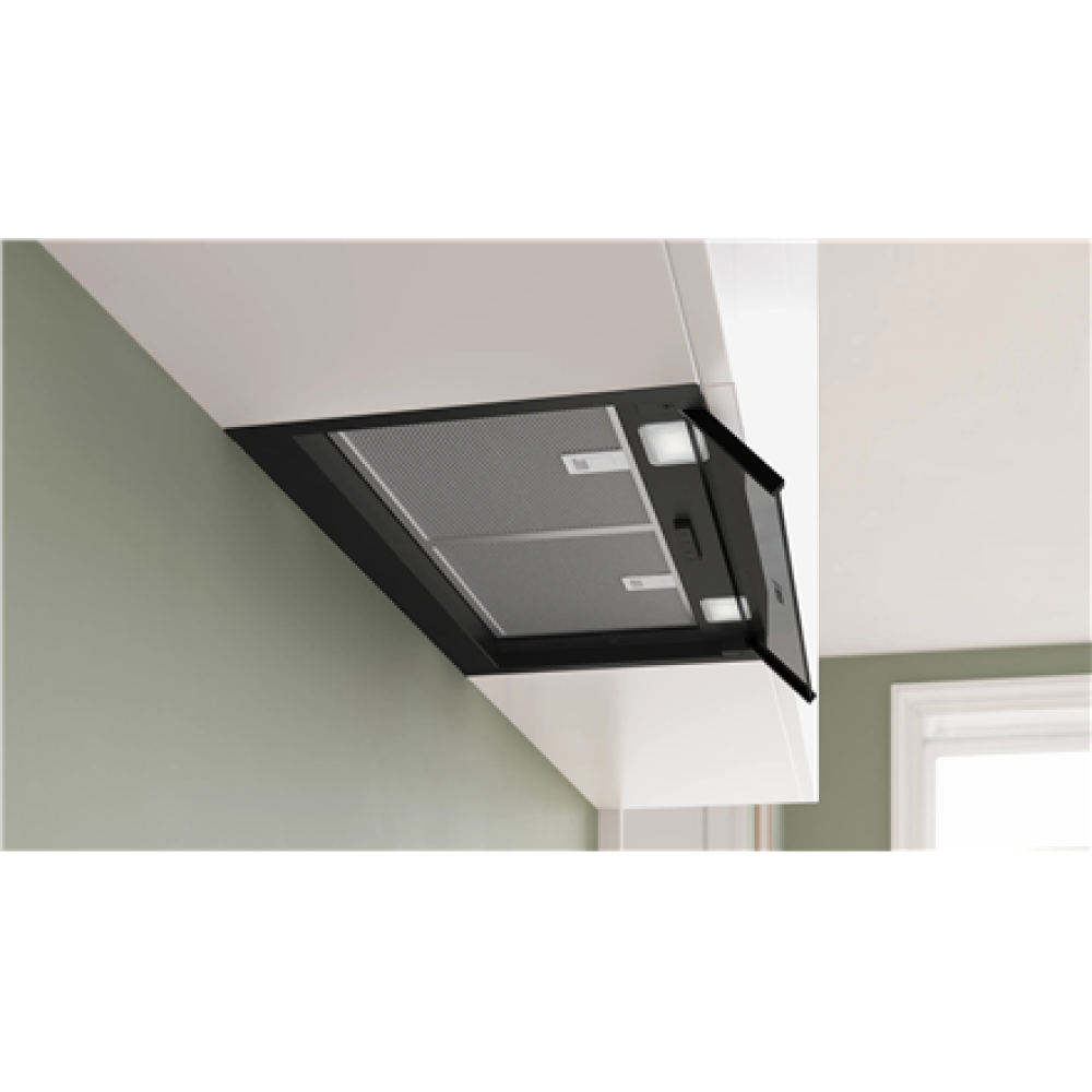 Bosch DBB65CC60 , Hood , Canopy , Energy efficiency class B , Width 60 cm , Mechanical , 582 m³/h , Matte Black , LED