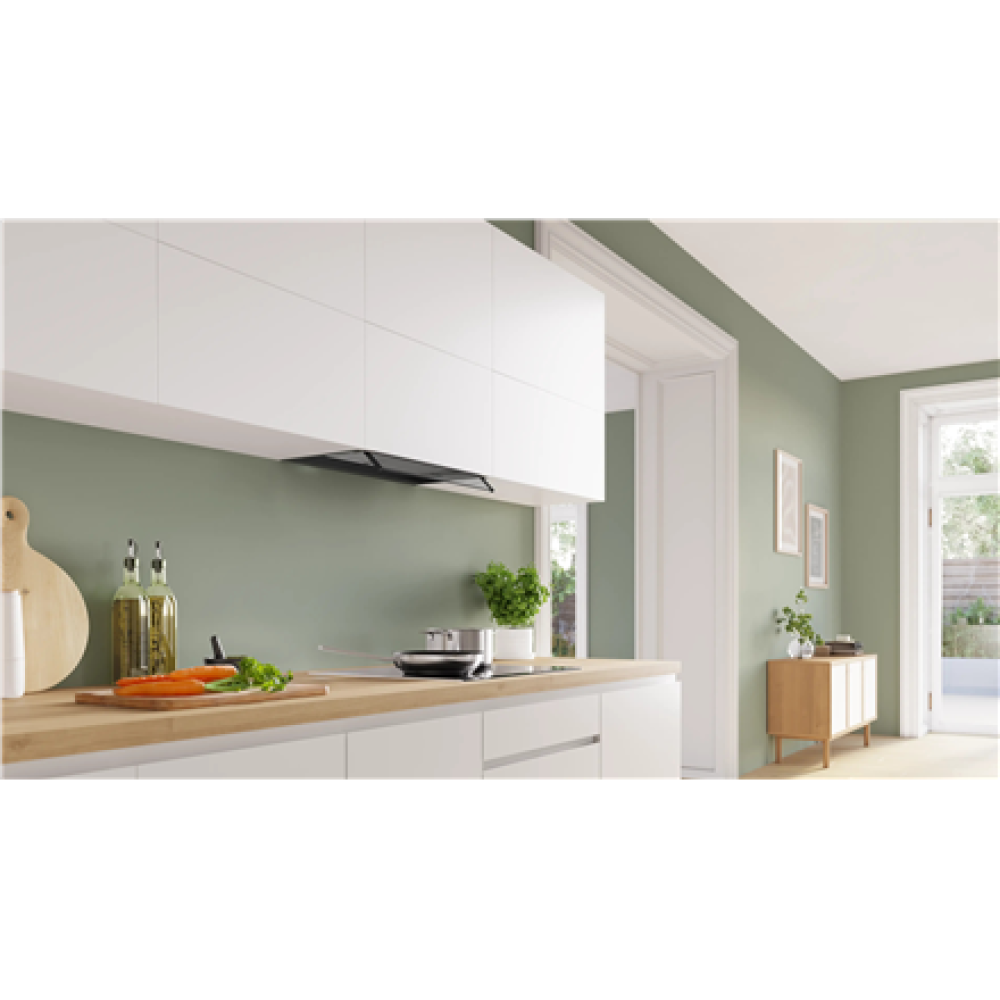 Bosch DBB65CC60 , Hood , Canopy , Energy efficiency class B , Width 60 cm , Mechanical , 582 m³/h , Matte Black , LED