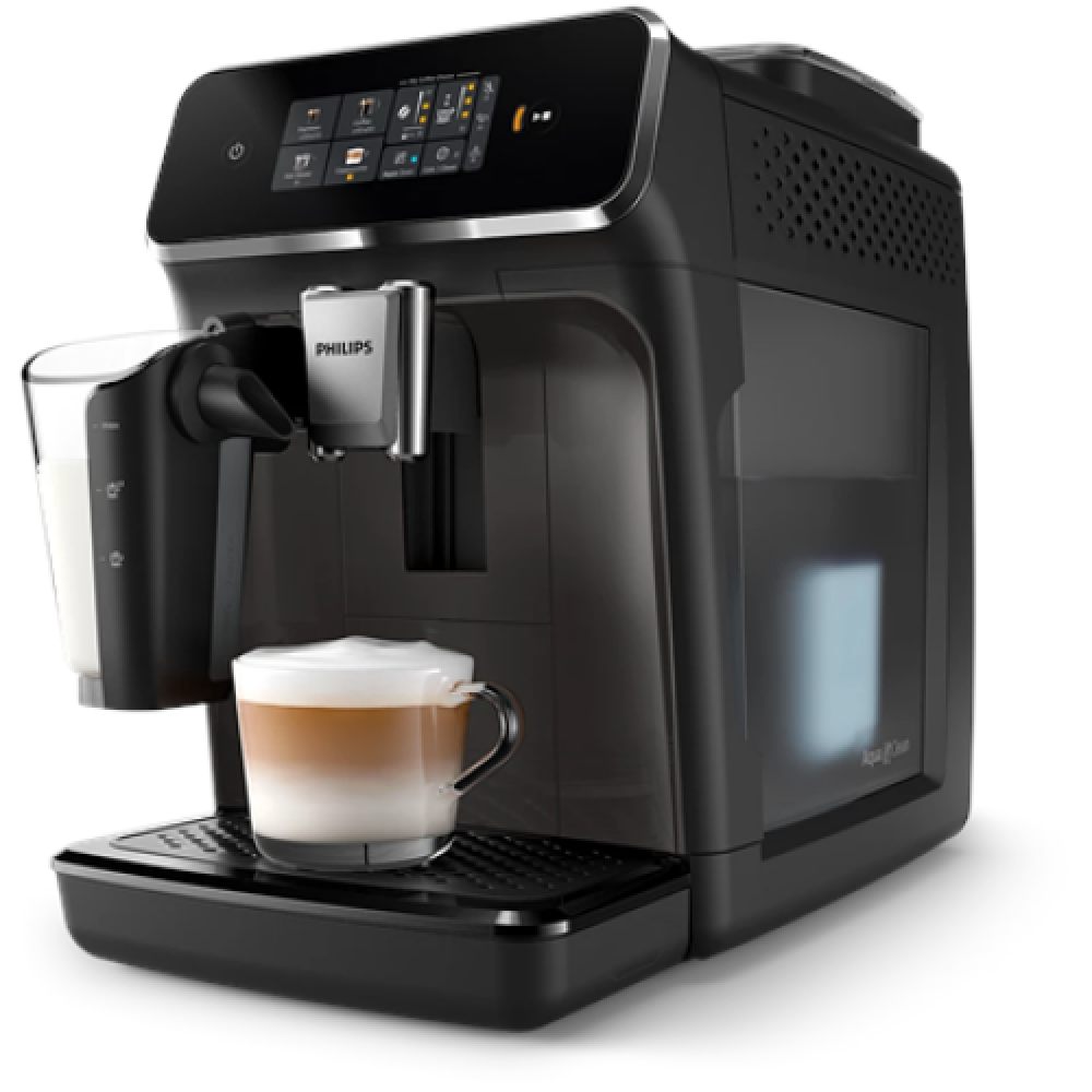 Philips , Espresso Coffee Maker , EP2334/10 , Pump pressure 15 bar , Built-in milk frother , Fully Automatic , 1500 W , Black