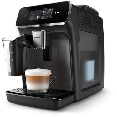 Philips , Espresso Coffee Maker , EP2334/10 , Pump pressure 15 bar , Built-in milk frother , Fully Automatic , 1500 W , Black