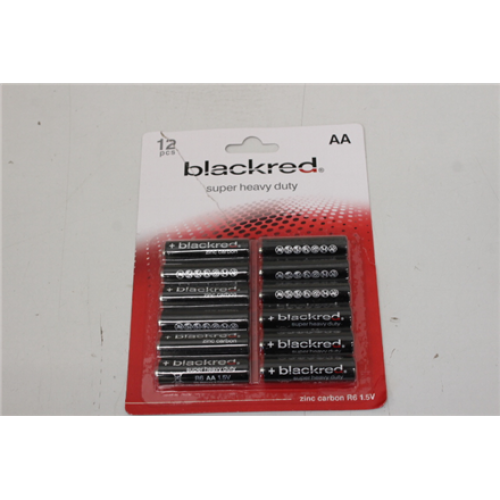 SALE OUT. Camelion Blackred Super Heavy Duty R6 AA BP12 , Camelion , R06-BP12 , AA/R06 , Super Heavy Duty , 12 pc(s) , DAMAGED PACKAGING