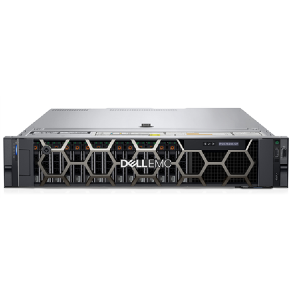 Dell PowerEdge , R550 , Rack (2U) , Intel Xeon , 1 , Silver 4310 , 12C , 24T , 2.1 GHz , 2x32GB/1x1.2TB , Up to 8 x 3.5 , Hot-swap drive bays , PERC H745 , iDRAC9 Enterprise , Power supply 2x700 W , ReadyRails Sliding Rails , No OS , Warranty Basic NBD, 3