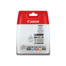 Canon Multipack Ink Cartridges , CLI-581 , Ink Cartridges , Black, Cyan, Magenta, Yellow