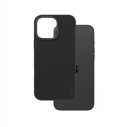 CARE Fashionable Case , Back cover , Apple , iPhone 16 Pro Max , Recycled plastic , Black , MagSafe