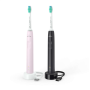Philips , Sonicare Electric Toothbrush , HX3675/15 , Rechargeable , For adults , Number of brush heads included 2 , Number of teeth brushing modes 1 , Sonic technology , Black/Pink