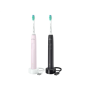 Philips , Sonicare Electric Toothbrush , HX3675/15 , Rechargeable , For adults , Number of brush heads included 2 , Number of teeth brushing modes 1 , Sonic technology , Black/Pink