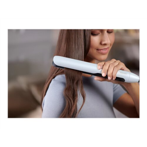 Philips , Hair Straitghtener , BHS520/00 , Warranty 24 month(s) , Ceramic heating system , Ionic function , Display LED , Temperature (max) 230 °C , Number of heating levels 12 , Pale Blue