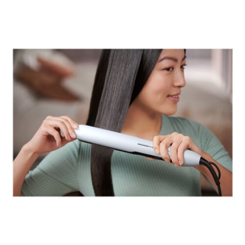 Philips , Hair Straitghtener , BHS520/00 , Warranty 24 month(s) , Ceramic heating system , Ionic function , Display LED , Temperature (max) 230 °C , Number of heating levels 12 , Pale Blue