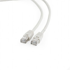 FTP Cat6 , Patch cord , Perfect connection; Foil shielded - for a reliable connection; Gold plated contacts , White , 2 m