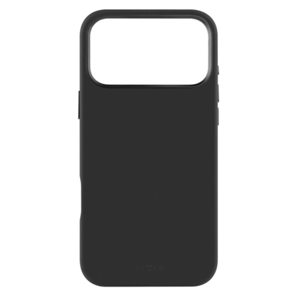 Fixed Back cover , Apple , iPhone 17 Pro Max , Liquid silicon , Black , MagFlow