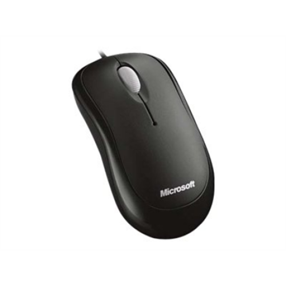 Microsoft 4YH-00008 Basic Optical Mouse for Business 1.83 m, White, USB