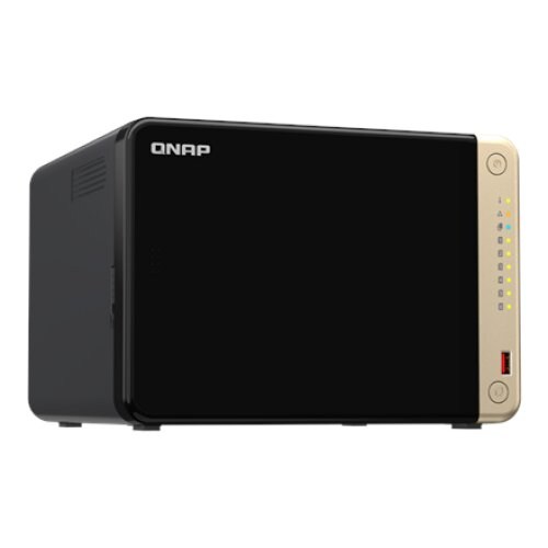 QNAP , 6-Bay desktop NAS , TS-664-8G , Intel Celeron , N5095 4-core , Processor frequency 2.9 GHz , 8 GB , DDR4