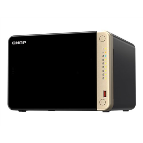 QNAP , 6-Bay desktop NAS , TS-664-8G , Intel Celeron , N5095 4-core , Processor frequency 2.9 GHz , 8 GB , DDR4