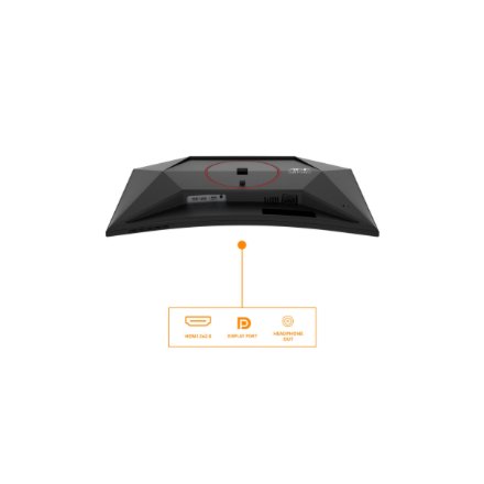 AOC CQ27G4Z2 Curved 34 2560x1440/16:9/350cd/m2/1ms HDMI, DisplayPort, USB, Headphone out , AOC