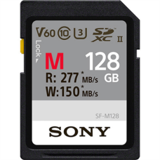 Sony 128 GB SF-M Series UHS-II SD Memory Card , Sony , 128 GB , SDXC , Flash memory class 10