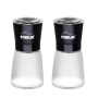 Stoneline , Salt and pepper mill set , 21653 , Mill , Housing material Glass/Stainless steel/Ceramic/PS , The high-quality ceramic grinder is continuously variable and can be adjusted to various grinding degrees. Spices can be ground anywhere between powd
