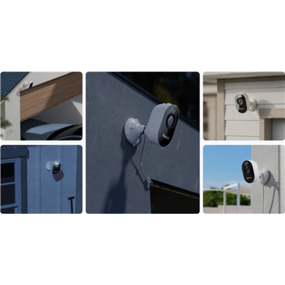 Reolink , 2K Smart Wi-Fi Camera with Color Night Vision and 2.4/5 GHz Wi-Fi , Lumus Series E430 , Bullet , 4 MP , 2.8mm , Micro SD, Max. 256GB