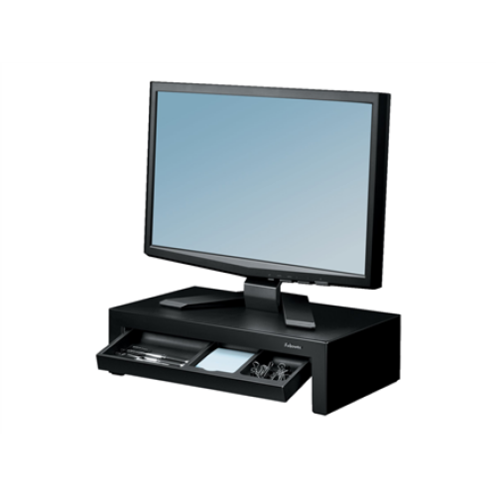 Fellowes , Designer Suites Monitor Riser , Height adjustment , Black