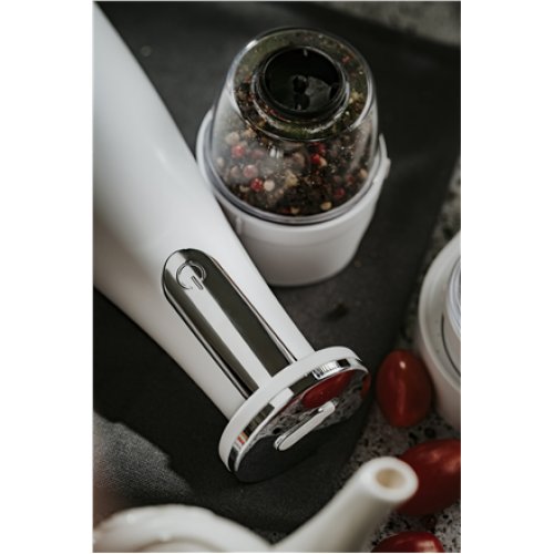 Adler , Electric Salt and pepper grinder , AD 4449w , Housing material ABS plastic , 7 W , Lithium , Matte White