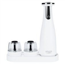Adler , Electric Salt and pepper grinder , AD 4449w , Housing material ABS plastic , 7 W , Lithium , Matte White