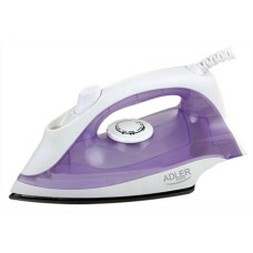Iron , Adler , AD 5019 , With cord , 1600 W , Water tank capacity 100 ml , Continuous steam 10 g/min , Violet/White