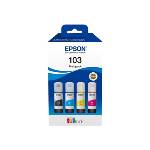 Epson 103 EcoTank , Ink Cartridge , Black, Cyan, Magenta, Yellow