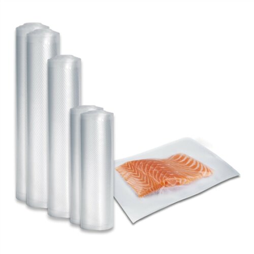 Caso , Foil set 3 for vacuuming + Sous Vide Cooking , 01237 , Dimensions (W x L) 16 x 23 cm, 20 x 600 cm, 28 x 600 cm, 30 x 600 cm