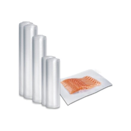 Caso , Foil set 3 for vacuuming + Sous Vide Cooking , 01237 , Dimensions (W x L) 16 x 23 cm, 20 x 600 cm, 28 x 600 cm, 30 x 600 cm