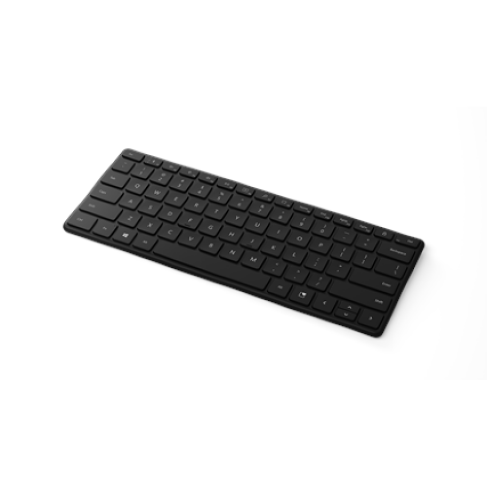 Microsoft Designer Compact Keyboard Compact Keyboard Wireless US 288 g Wireless connection Matte black Bluetooth