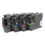 Brother LC421XLVAL Ink Cartridge Multipack , Brother Brother LC , LC421XLVAL , Brother LC421XL - 4-pack - XL - black, yellow, cyan, magenta - original - ink cartridge , Ink cartridge , Black, yellow, cyan, magenta