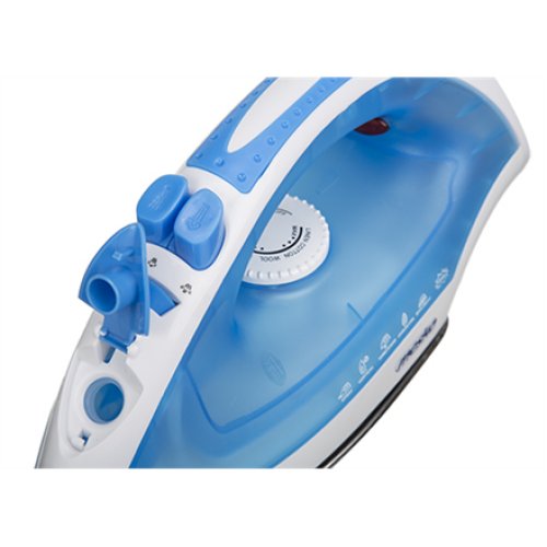 Iron , Mesko , MS 5023 , With cord , 2200 W , Blue/White
