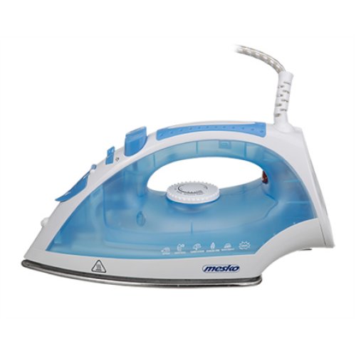 Iron , Mesko , MS 5023 , With cord , 2200 W , Blue/White