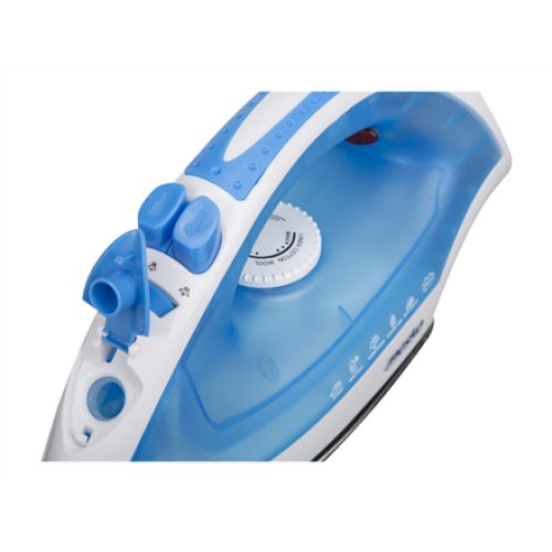 Iron , Mesko , MS 5023 , With cord , 2200 W , Blue/White