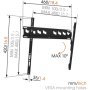 Vogels , Wall mount , MA3010-A1 , Tilt , 32-55 , Maximum weight (capacity) 40 kg , Black