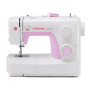 Singer , SIMPLE 3223 , Number of stitches 23 , Number of buttonholes 1 , White/Pink