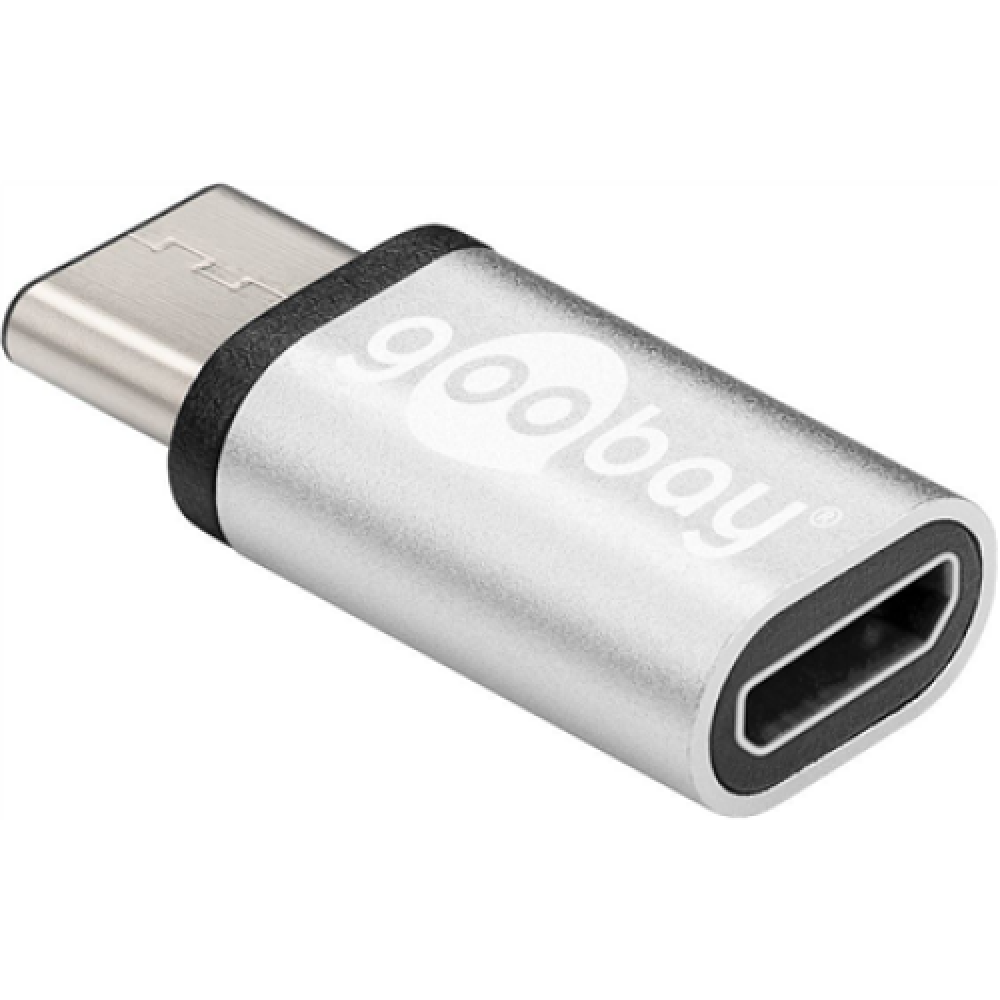 Goobay , USB-C to USB 2.0 Micro-B adapter , 56636 , USB Type-C , USB 2.0 Micro female (Type B)