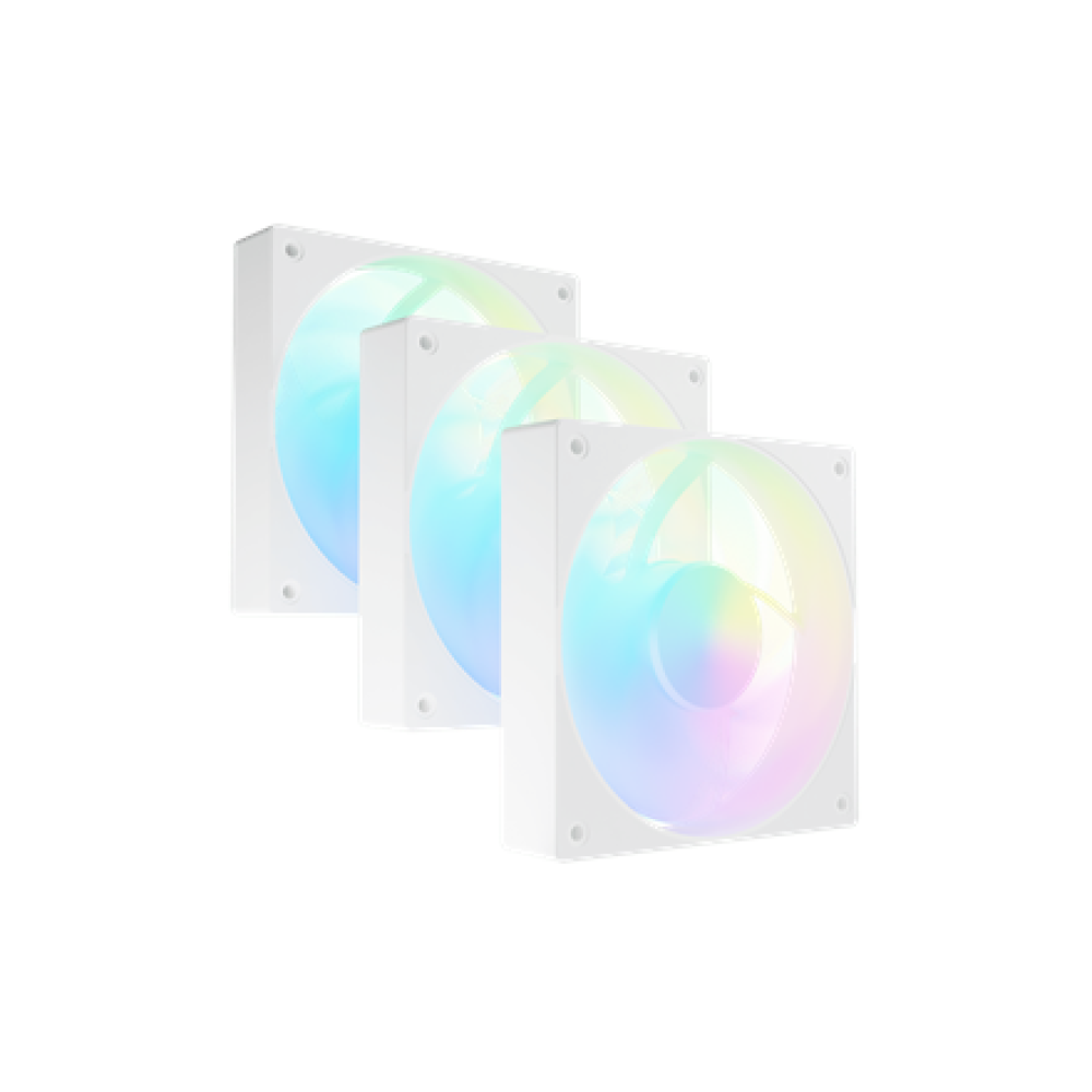 Fury Sai S12 ARGB PWM, 3-pack , Fan , White