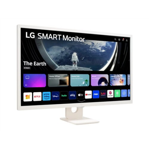 LG , 32SR50F-W , 31.5 , IPS , 16:9 , 60 Hz , 8 ms , 1920 x 1080 pixels , 200 cd/m² , HDMI ports quantity 2 , White